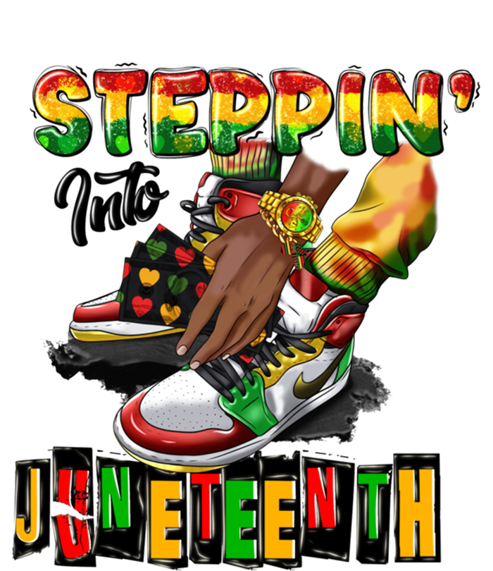 Stepping Into Juneteenth African American Black Shoes Cool Gift 16 in Basic Backpack