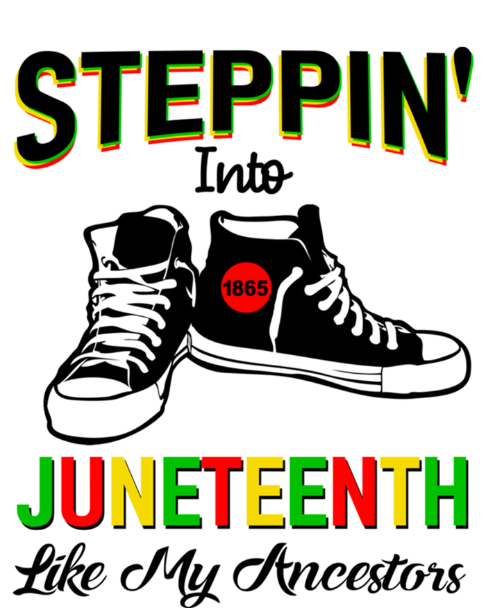 Stepping Into Juneteenth Like My Ancestors Happy Juneteenth Funny Gift Softstyle Adult Sport Polo