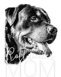 Rottweiler Mom Dog Women's Tri-Blend 3/4-Sleeve Raglan Shirt