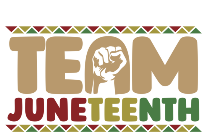 Team Juneteenth Gift June 1865 African American Black History Gift T-Shirt