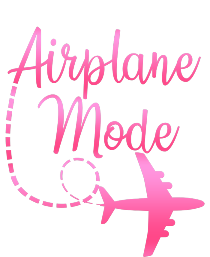 Airplane Mode Traveling Vacation And Meaningful Gift Ladies Essential Flowy Tank