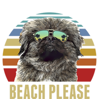 Beach Please Pekingese Dog Funny Summer Gift Toddler Sweatshirt