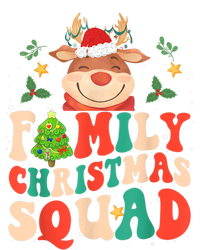 Cute Santa Hat Reindeer Family Christmas Squad Xmas Pajama Gift T-Shirt