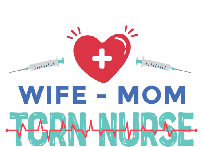 Wife Mom Tcrn Nurse Nursing Practitioner Mom Nurses Gift Sustainable Beanie