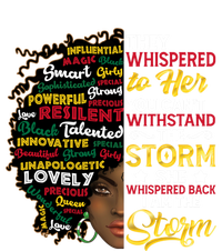 Wo I Am Storm They Whispered To Her You Can't Withstand Gift Sweatshirt