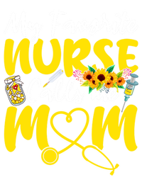 Wo My Favorite Nurse Calls Me Mom Nursing Mom Mothers Day Cute Gift Full-Length Apron With Pockets