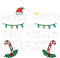 Christmas Most Likely To Fall Asleep First Funny Xmas Family Gift T-Shirt