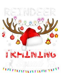 Christmas Running Funny Reindeer Training Squad Team Family Funny Gift Sustainable Knit Beanie