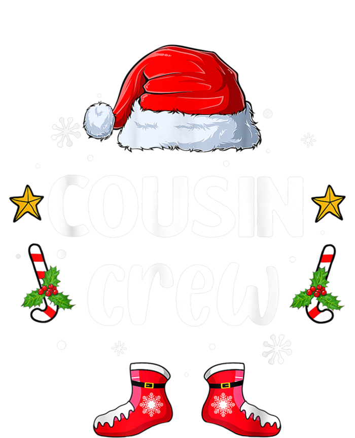 Cousin Crew Christmas Family Squad Naughty Matching Santa Cool Gift T-Shirt