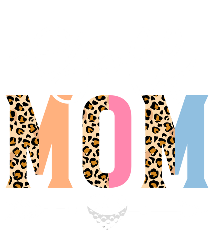 Golf Mom Cute Golf Game Mother's Day Leopard Cool Gift Tall Long Sleeve T-Shirt