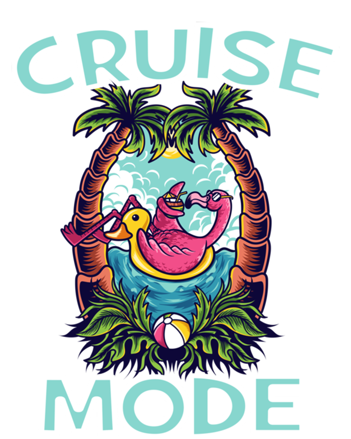 Cruise Mode Family Vacation Funny Ship Cruising Gift T-Shirt