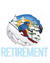 Funny Alpine Skiing Through Retirement One Slope At A Time T-Shirt