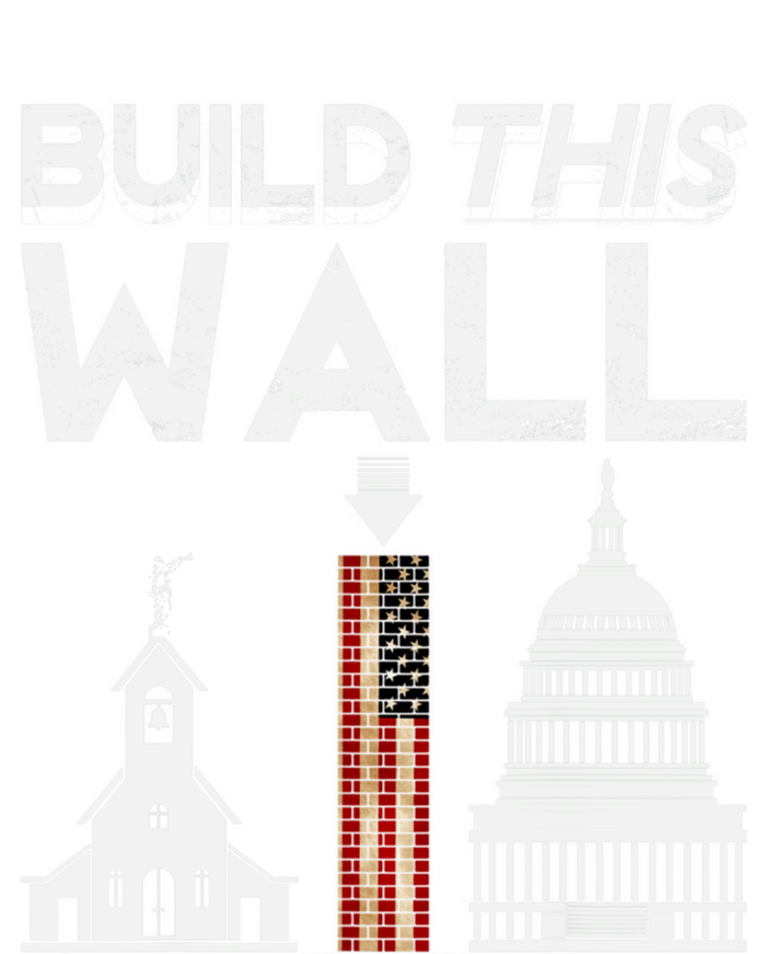 Build This Wall Separation Of Church And State Usa Gift Kids T-Shirt