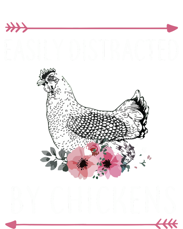 Easily Distracted By Chickens For Chicken Lovers Funny Doggie Tank