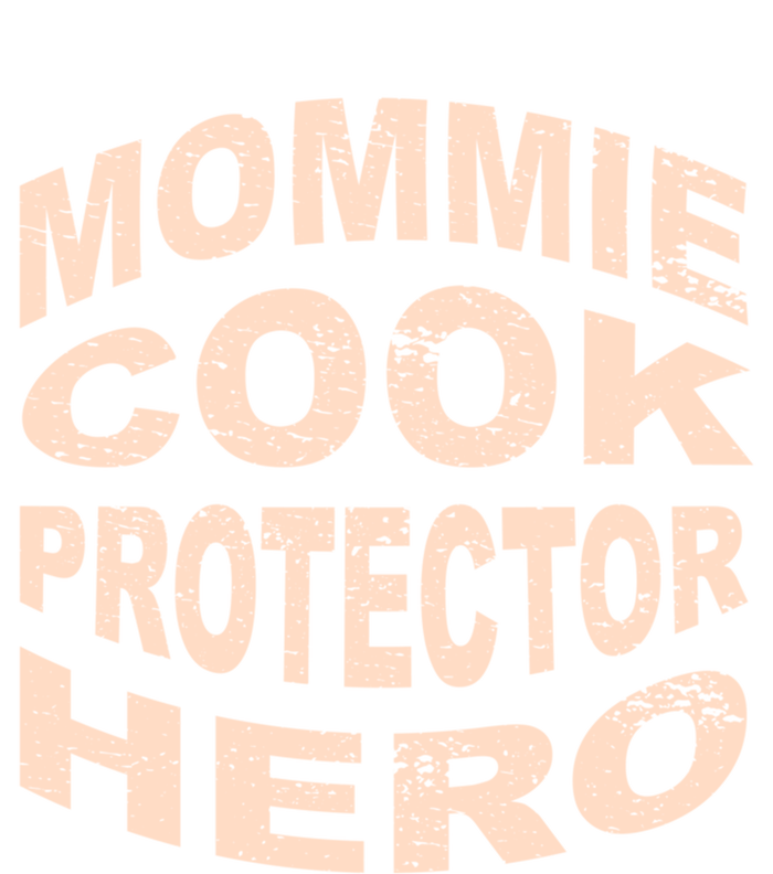 Mommie Cook Protector Hero Mom Profession Superhero Chef Gift Tie-Dye T-Shirt