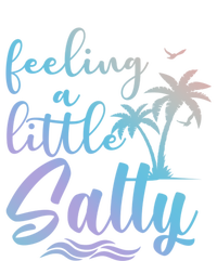 Feeling A Little Salty Summer Vibes Beach Vacay Summertime Gift Bumper Sticker