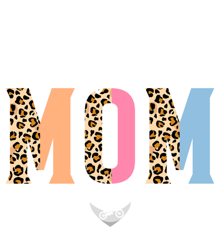 Motocross Mom Cute Motocross Game Mother's Day Leopard Gift Toddler Sweatshirt