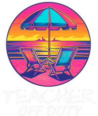 Teacher Off Duty, Last Day Of School, Funny Teacher Summer, Beach Life Long Sleeve Pajama Set