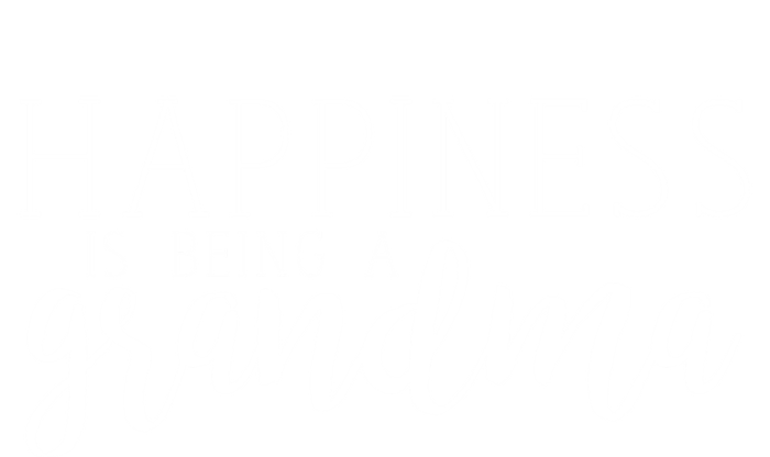 Happiness Is Being A Grandma Nana Family Great Gift Full Zip Hoodie