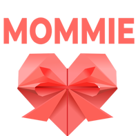 Mommie Mom Love Mommy Heart Thank You Mother's Day Gift Tie-Dye T-Shirt