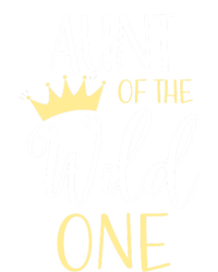 Aunt Of The Wild One First Birthday Matching Family Funny Gift T-Shirt