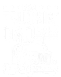 Best Truckin' Dad Ever Funny Truck Driver Father's Day Gift Great Gift Coaster