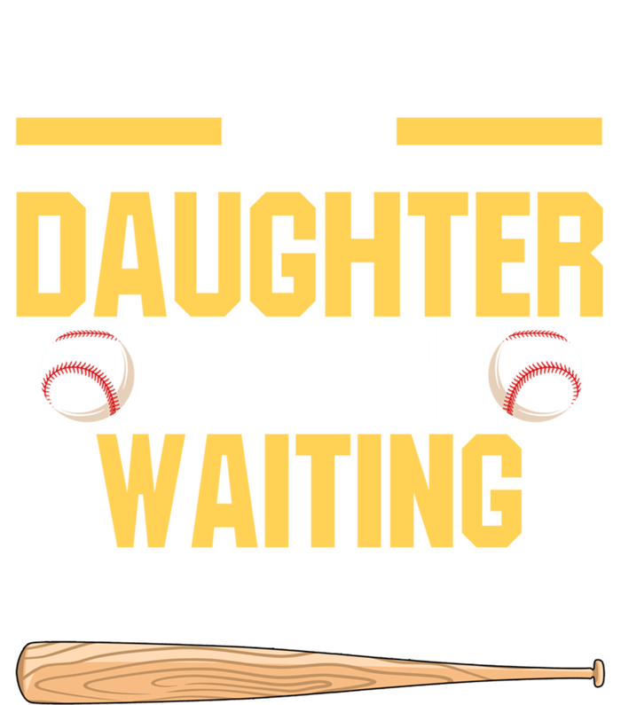 My Daughter Will Be Waiting For You At Home Softball Mom Gift Tie Dye Hoodie