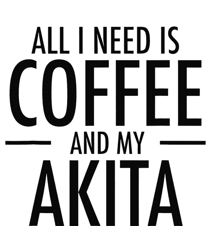 All I Need is Coffee Akitas Dog Cute Akita Mom Gift Women’s Perfect Tri Rocker Tank