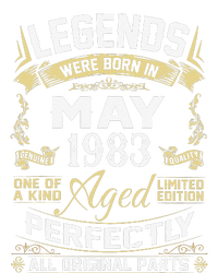 Legends Were Born In May 1983 40 Year Old Birthday Gifts T-Shirt