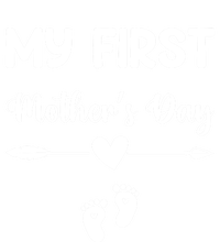 My First Mothers Day New Mom To Be Pregnancy Mothers Day Funny Gift Short Acrylic Beanie