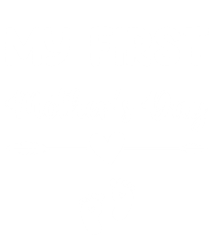 My First Mothers Day New Mom To Be Pregnancy Mothers Day Funny Gift Short Acrylic Beanie