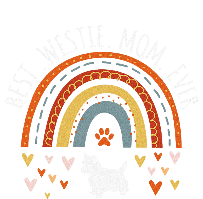 Best Westie Mom Ever Rainbow Gifts For Westie Lover Dog Mama T-Shirt