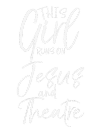 Christian Acting Gift This Runs On Jesus And Theatre T-Shirt