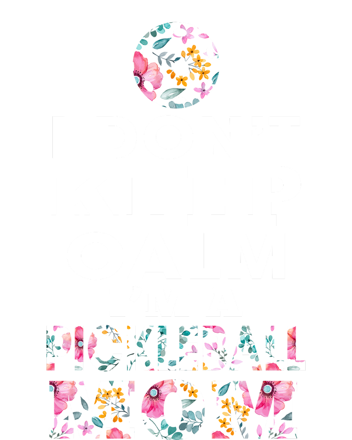 I DON'T KEEP CALM I'M A PICKLEBALL MOM Metallic Star Ornament