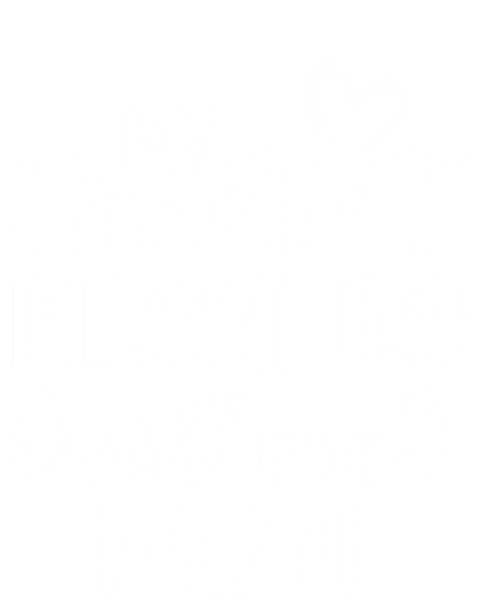 My Greatest Blessings Call Me Mimi Grandmother Grandma Cool Gift Kids Hoodie