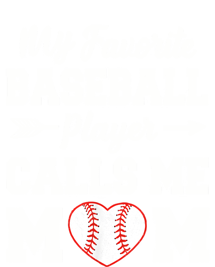 My Favorite Baseball Player Calls Me Mom Mother's Day Baseball Mom Flat Bill Trucker Hat