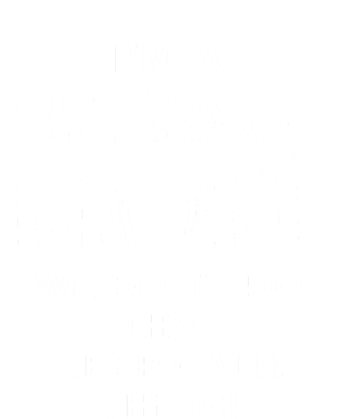 Im A Wrestling Mom Best Funny Wrestling Mom Softstyle Adult Sport Polo