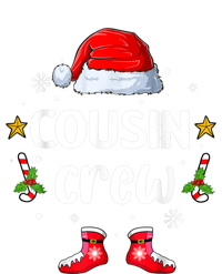 Cousin Crew Christmas Family Squad Naughty Matching Santa Great Gift Women's Racerback Tank