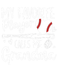 My Favorite Baseball Player Calls Me Grandma Baseball Heart Mothers Tie-Dye Long Sleeve Shirt