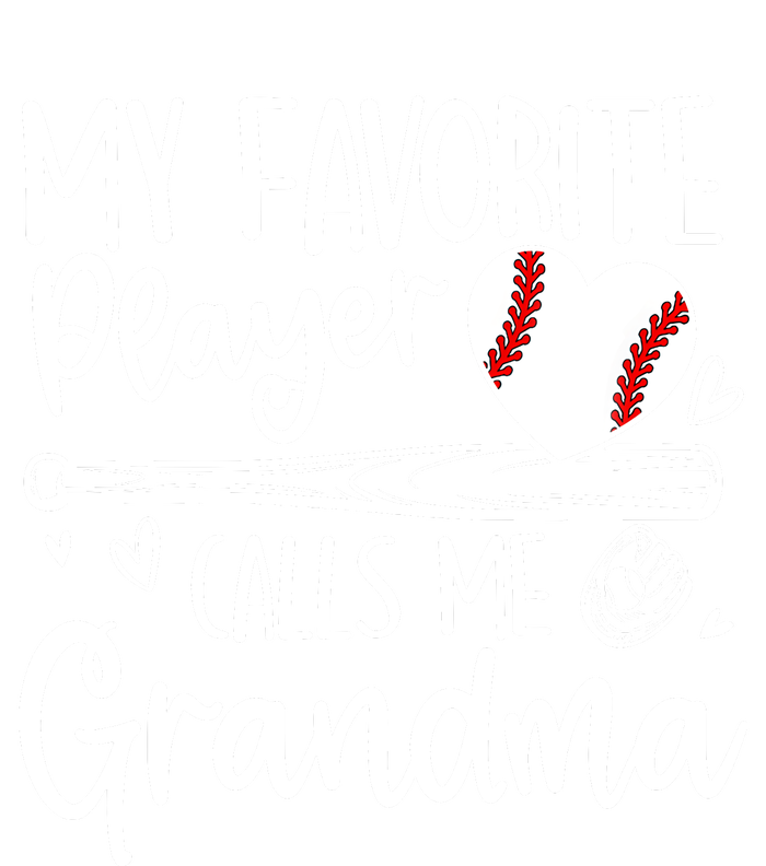 My Favorite Baseball Player Calls Me Grandma Baseball Heart Mothers Tie-Dye Long Sleeve Shirt