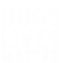 Dogs Lives Matter Funny I Love My Dog Lover Cute Funny Gift Ladies Essential Tank