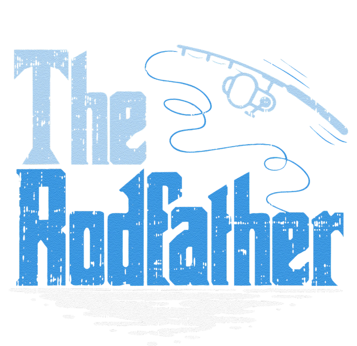 The Rodfather Funny Fishing Parody Cooling Performance Crew T-Shirt