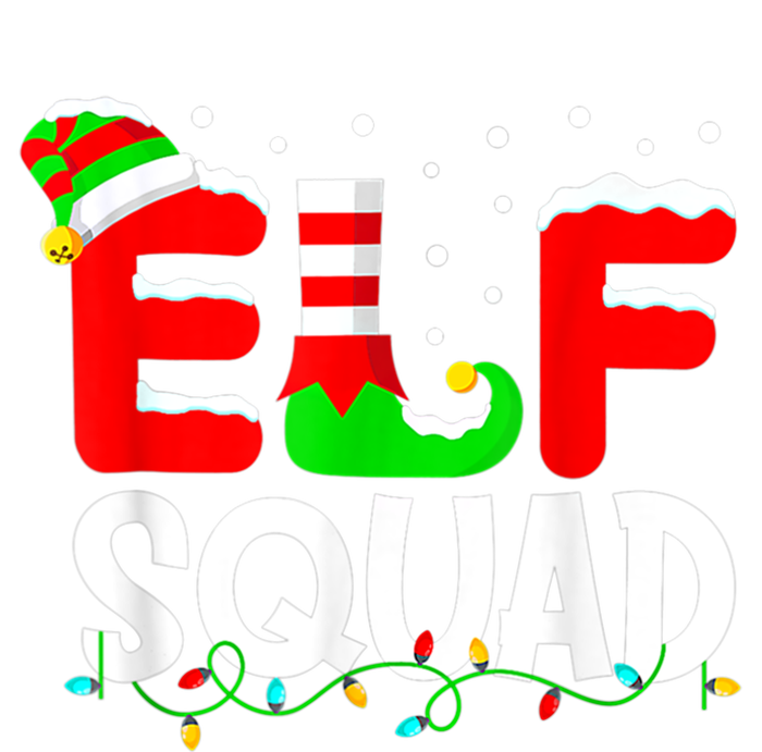 Elf Squad Funny Group Family Matching Christmas Pajamas Xmas Gift Kids Long Sleeve Shirt