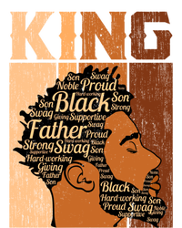 Father Melanin African Black History King Juneteenth Dad Gift T-Shirt