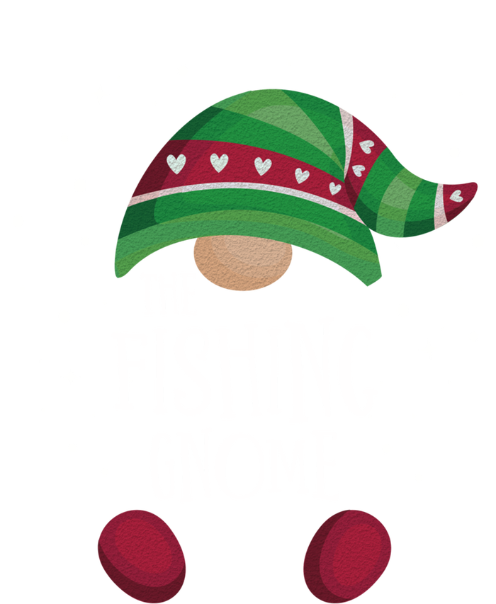 Fishing Gnome Matching Christmas Pjs Family Pajamas Fishing Gift T-Shirt