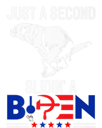 Just A Second Slidin' A Biden Funny Humour Biden Flat Bill Trucker Hat