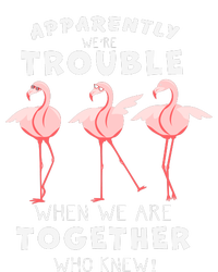 Apparently We're Trouble Flamingo Sustainable Knit Beanie