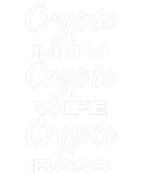 Funny Women Crypto Mom Wife Boss, Funny Woman Tee Bitcoin Youth Performance Sprint T-Shirt