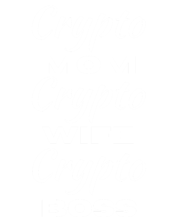 Funny Women Crypto Mom Wife Boss, Funny Woman Tee Bitcoin Youth Performance Sprint T-Shirt