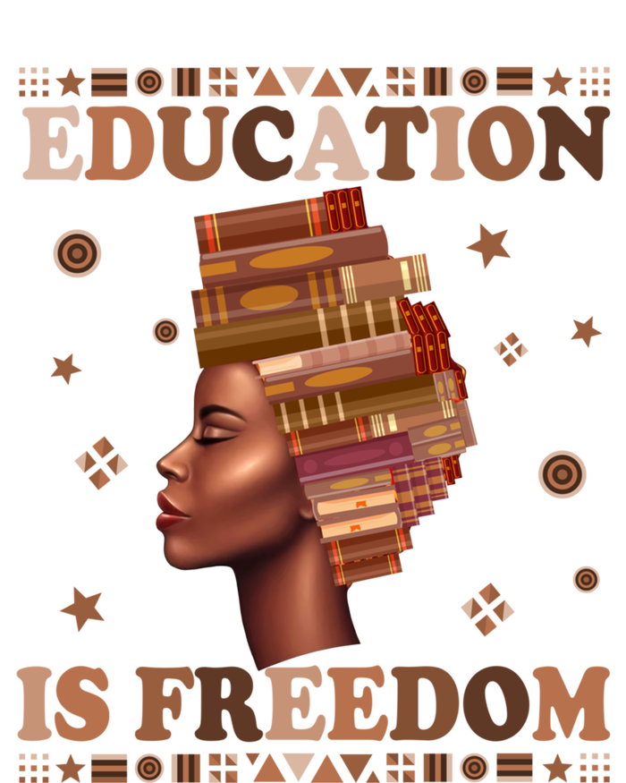 Black History Juneteenth Education Is Freedom Teacher Gift T-Shirt